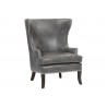 Royalton Lounge Chair - Overcast Grey - Angled