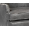 Royalton Lounge Chair - Overcast Grey - Seat Close-Up