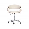 SUNPAN Philo Office Chair - Dillon Cream, Frontview 2
