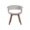 SUNPAN Philo Dining Armchair - Polo Club Stone, Frontview 2