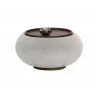 Zenzi End Table - Polo Club Stone - Front View - Zenzi End Table - Polo Club Stone - Front View