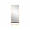 Sunpan Bridgeport Floor Mirror in Natural - Front - Sunpan Bridgeport Floor Mirror in Natural - Front