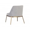 Dover Lounge Chair - Napa Stone / Polo Club Stone - Back Angle