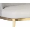 Dover Lounge Chair - Napa Stone / Polo Club Stone - Seat Close-up - Dover Lounge Chair - Napa Stone / Polo Club Stone - Seat Close-up