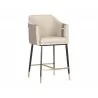 Carter Counter Stool - Napa Beige / Napa Tan - Angled - Carter Counter Stool - Napa Beige / Napa Tan - Angled