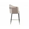 Carter Counter Stool - Napa Beige / Napa Tan - Side Angle - Carter Counter Stool - Napa Beige / Napa Tan - Side Angle