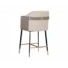 Carter Counter Stool - Napa Beige / Napa Tan - Back Angle - Carter Counter Stool - Napa Beige / Napa Tan - Back Angle