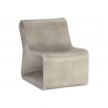 Odyssey Lounge Chair - Grey - Angled