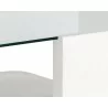 Sunpan Odis Coffee Table - Table Edge Close-up - Sunpan Odis Coffee Table - Table Edge Close-up