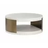 Sunpan Cavette Coffee Table - Angled - Sunpan Cavette Coffee Table - Angled
