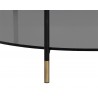 Sunpan Zuma Coffee Table - Leg Close-Up