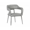 Kenny Dining Armchair - Bravo Metal - Angled View - Kenny Dining Armchair - Bravo Metal - Angled View