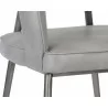Kenny Dining Armchair - Bravo Metal - Seat Close-up - Kenny Dining Armchair - Bravo Metal - Seat Close-up