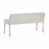 Sunpan Cortland Banquette in Belfast Oatmeal - Back Angle - Sunpan Cortland Banquette in Belfast Oatmeal - Back Angle