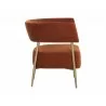 Sunpan Maestro Lounge Chair - Danny Rust - Side Angle - Sunpan Maestro Lounge Chair - Danny Rust - Side Angle