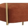 Sunpan Maestro Lounge Chair - Danny Rust - Seat Close-up