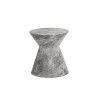 Sunpan Aastley End Table - Marble Look Grey