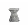 Sunpan Aastley End Table - Marble Look Grey - Sunpan Aastley End Table - Marble Look Grey