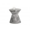 Sunpan Aastley End Table - Marble Look Grey 1