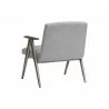Sunpan Baldwin Lounge Chair in San Remo Winter Cloud - Back Angled - Sunpan Baldwin Lounge Chair in San Remo Winter Cloud - Back Angled