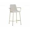 Hathaway Counter Stool - Belfast Oatmeal - Angled View - Hathaway Counter Stool - Belfast Oatmeal - Angled View