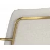 Hathaway Counter Stool - Belfast Oatmeal - Back Angle Close-up - Hathaway Counter Stool - Belfast Oatmeal - Back Angle Close-up