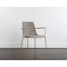 Hathaway Dining Armchair - Belfast Oyster Shell - Lifestyle