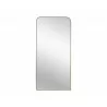 Sunpan Calabasas Floor Mirror In Brass - Front - Sunpan Calabasas Floor Mirror In Brass - Front