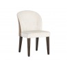 Gisele Dining Chair - Polo Club Muslin / Tobacco Tan - Angled View