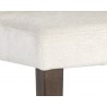 Gisele Dining Chair - Polo Club Muslin / Tobacco Tan - Seat Close-up