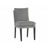 Kansas Dining Chair - Belfast Koala Grey - Angled View - Kansas Dining Chair - Belfast Koala Grey - Angled View