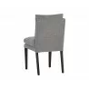Kansas Dining Chair - Belfast Koala Grey - Back Angle - Kansas Dining Chair - Belfast Koala Grey - Back Angle
