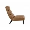 Sunpan Ellison Lounge Chair - Marseille Camel - Side View - Sunpan Ellison Lounge Chair - Marseille Camel - Side View