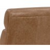 Sunpan Ellison Lounge Chair - Marseille Camel - Seat Back Angle