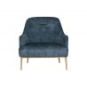 Sunpan Cameron Lounge Chair In Nono Petrol - Front
