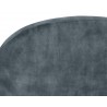 Sunpan Casey Swivel Lounge Chair In Nono Petrol - Seat Back Close-up
