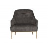 Sunpan Cameron Lounge Chair In Nono Shitake - Front