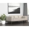 Sunpan Burr Sofa in Bali Bone Leather - Lifestyle - Sunpan Burr Sofa in Bali Bone Leather - Lifestyle