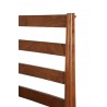 Alpine Furniture Flynn Retro Queen Bed in Acorn - Headboard Detail