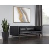 Sunpan Batavia Sofa in Vintage Black - Lifestyle 2