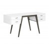 Sunpan Cole Desk - Angled