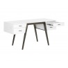  Sunpan Cale Coffee Table - Angled with Opened Drawer