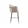 Carter Barstool - Napa Beige / Napa Tan - Side Angle - Carter Barstool - Napa Beige / Napa Tan - Side Angle