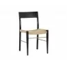 Sunpan Bondi Dining Chair in Black - Angled - Sunpan Bondi Dining Chair in Black - Angled