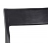 Sunpan Bondi Dining Chair in Black - Seat Back
