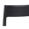 Sunpan Bondi Dining Chair in Black - Seat Back