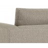 Sunpan Byward Sofa In Liv Wicker - Back View Edge