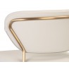 Odesa Counter Stool - Dillon Cream - Back Angle