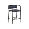 Sunpan Brenan Counter Stool in Bravo Admiral - Angled