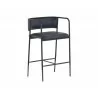 Sunpan Brenan Counter Stool in Bravo Admiral - Angled - Sunpan Brenan Counter Stool in Bravo Admiral - Angled